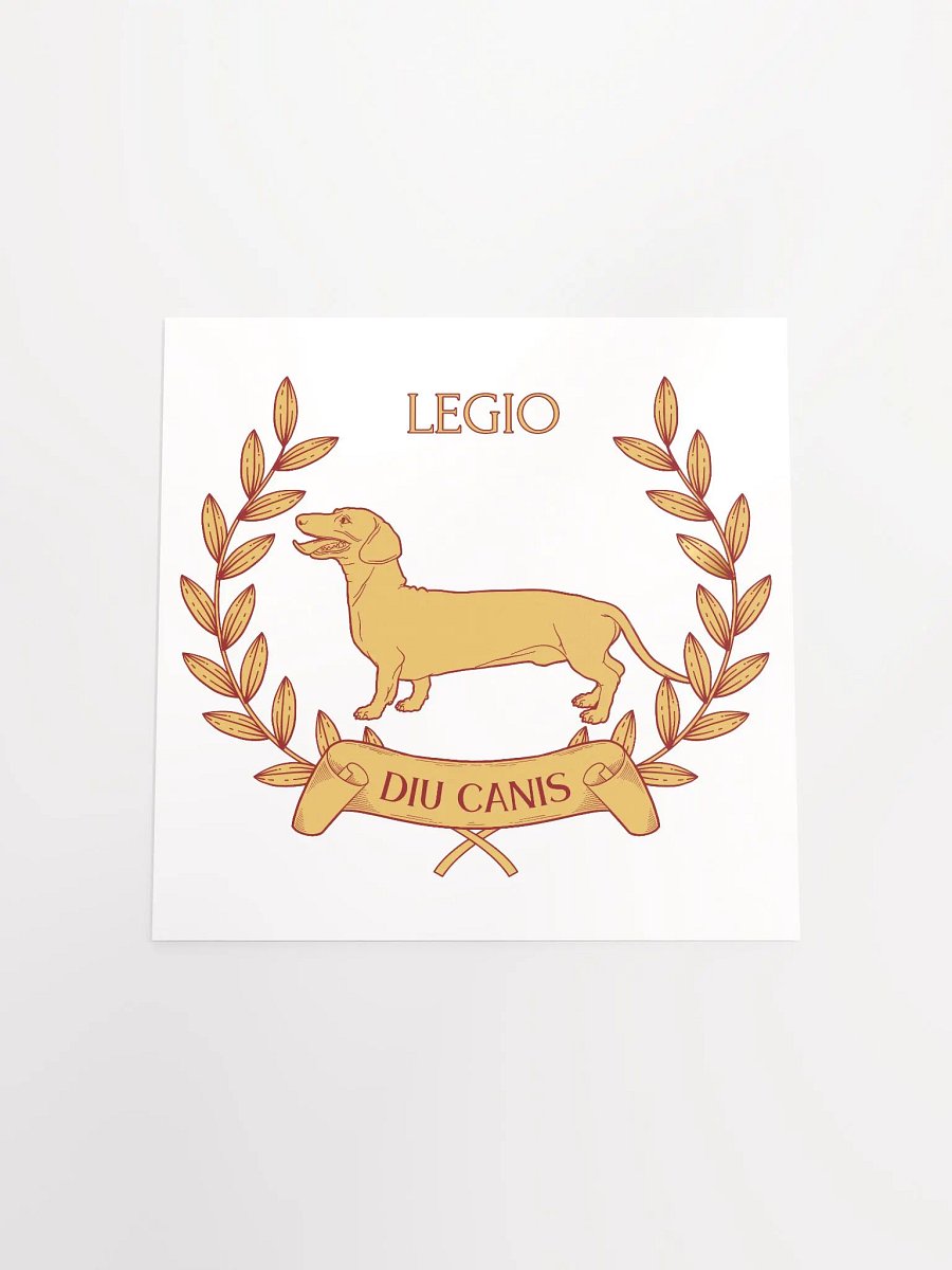 Legion Of The Long Dog - Print (White Background) product image (4)