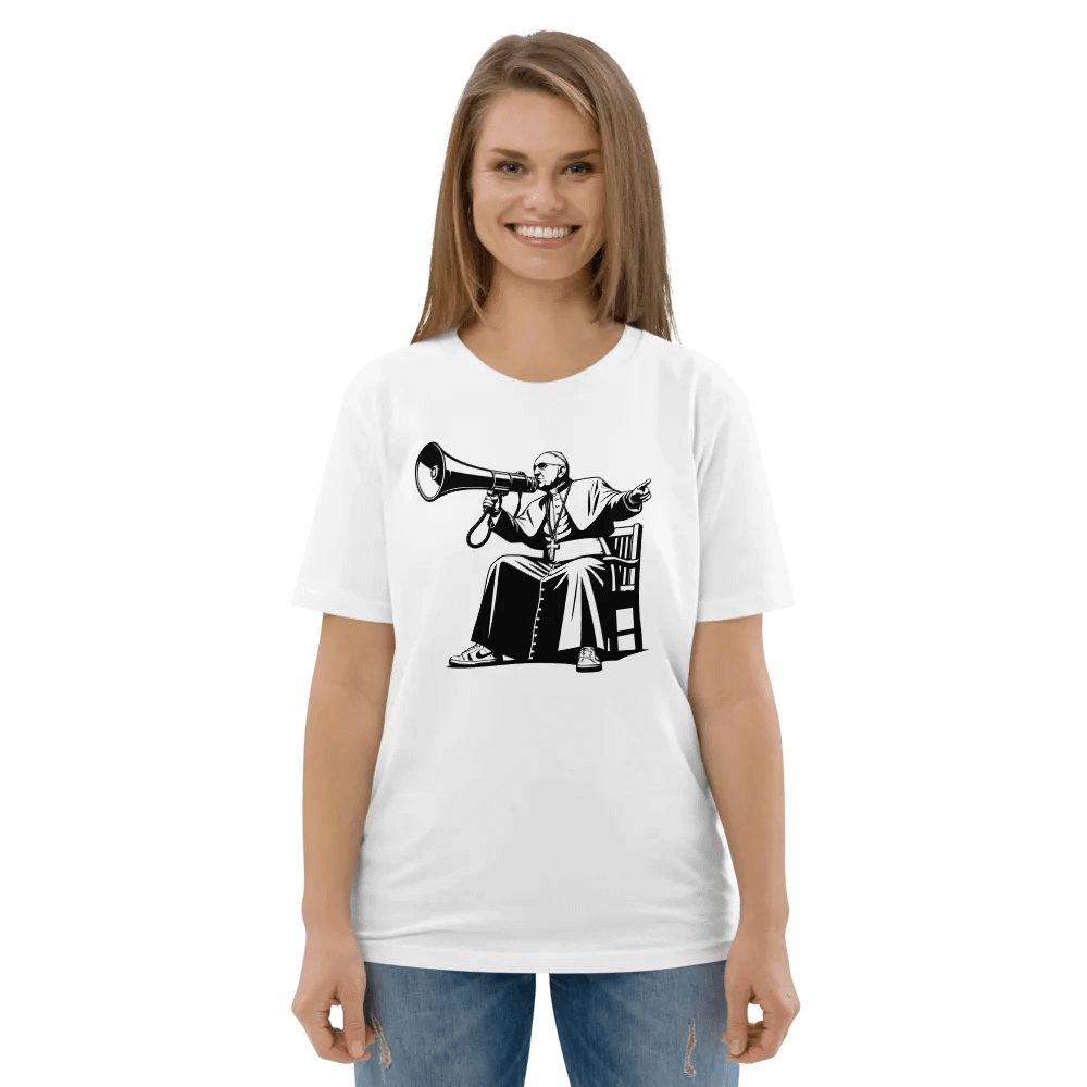 POPE FRANCIS RAP HIP HOP FUNNY SHIRT JOKE F... YOU I DON`T DO WHAT THEY TOLD YOU product image (5)