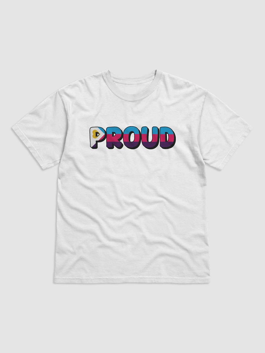 The 'PROUD poly' T-Shirt - White product image (1)
