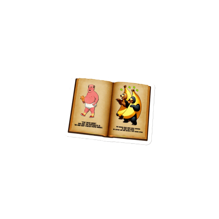 BANANA BEAR PILLAR #TWO Andy Magnet product image (1)