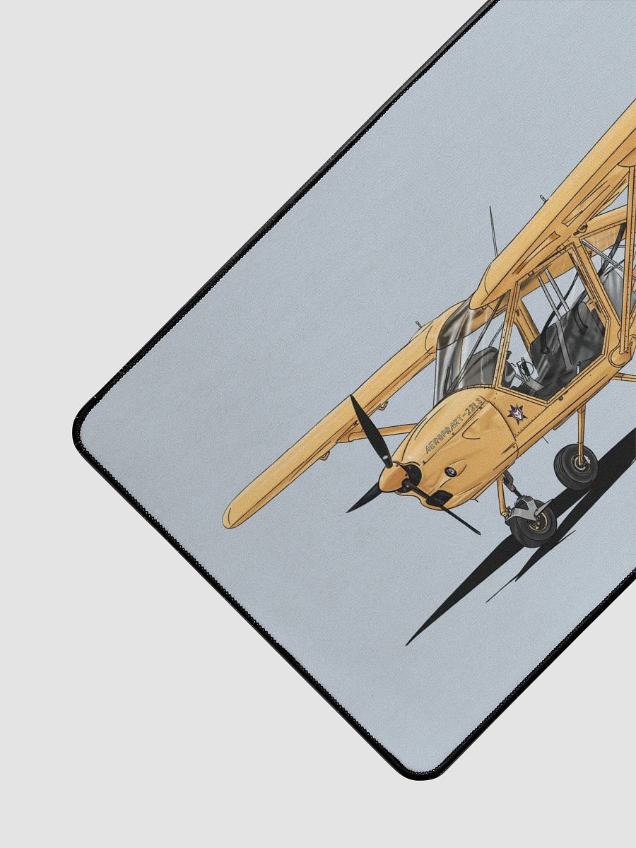 Aeroprakt 22LS Digital Aviation Art Illustration Desk Mat with Blue Background product image (4)