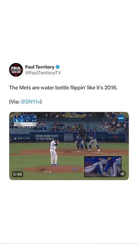 Soto said we’re bringing the bottle flip era back.
