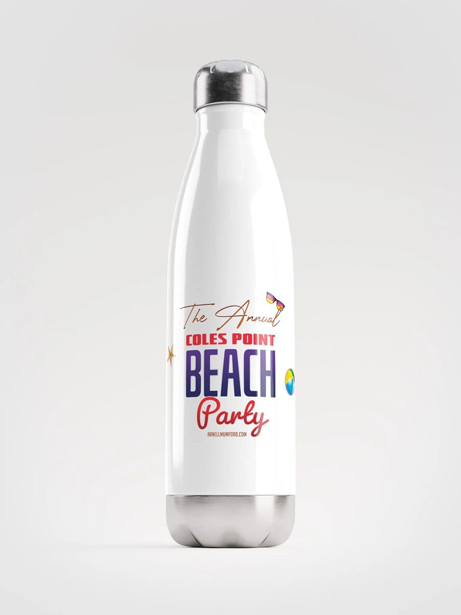 Coles Point Beach Party Water Bottle product image (1)
