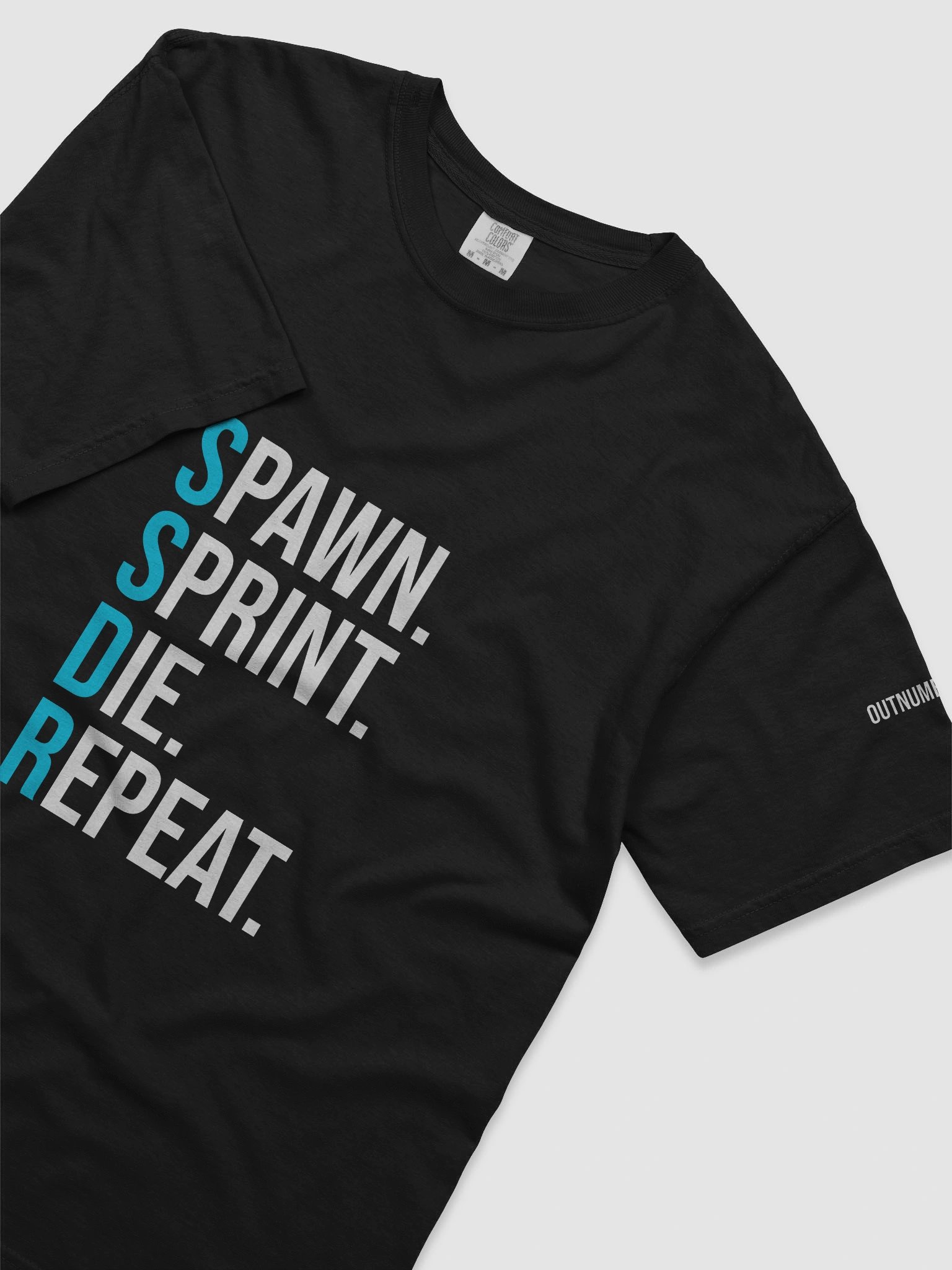 Spawn. Sprint. Die. Repeat. Men's Tee. product image (5)