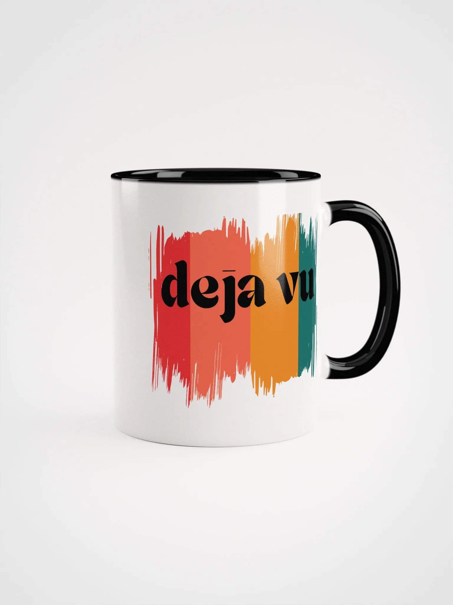 Deja Vu Brushstroke Ceramic Mug product image (6)