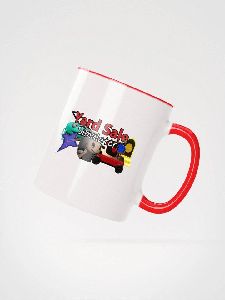 Yard Sale Mug - Red and White product image (3)