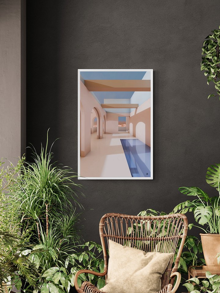 Architectural Landscape - Sand Palace 01 24"x36" product image (1)