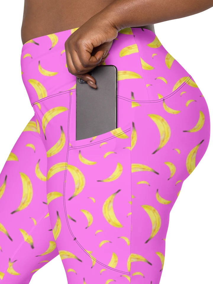 Bananapalooza pink leggings product image (1)