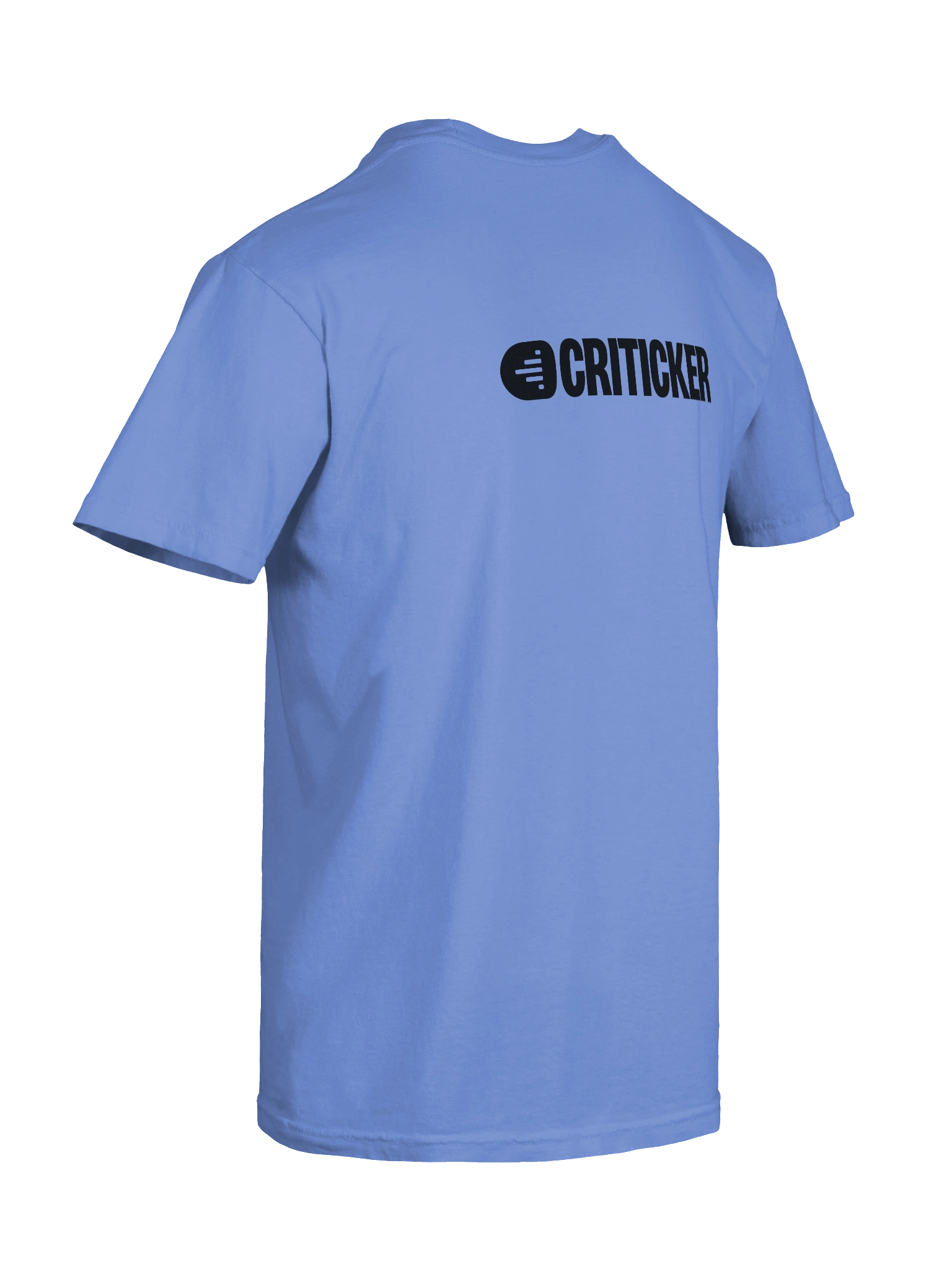 Official Criticker Icon + Logo T-Shirt - Black Print product image (69)
