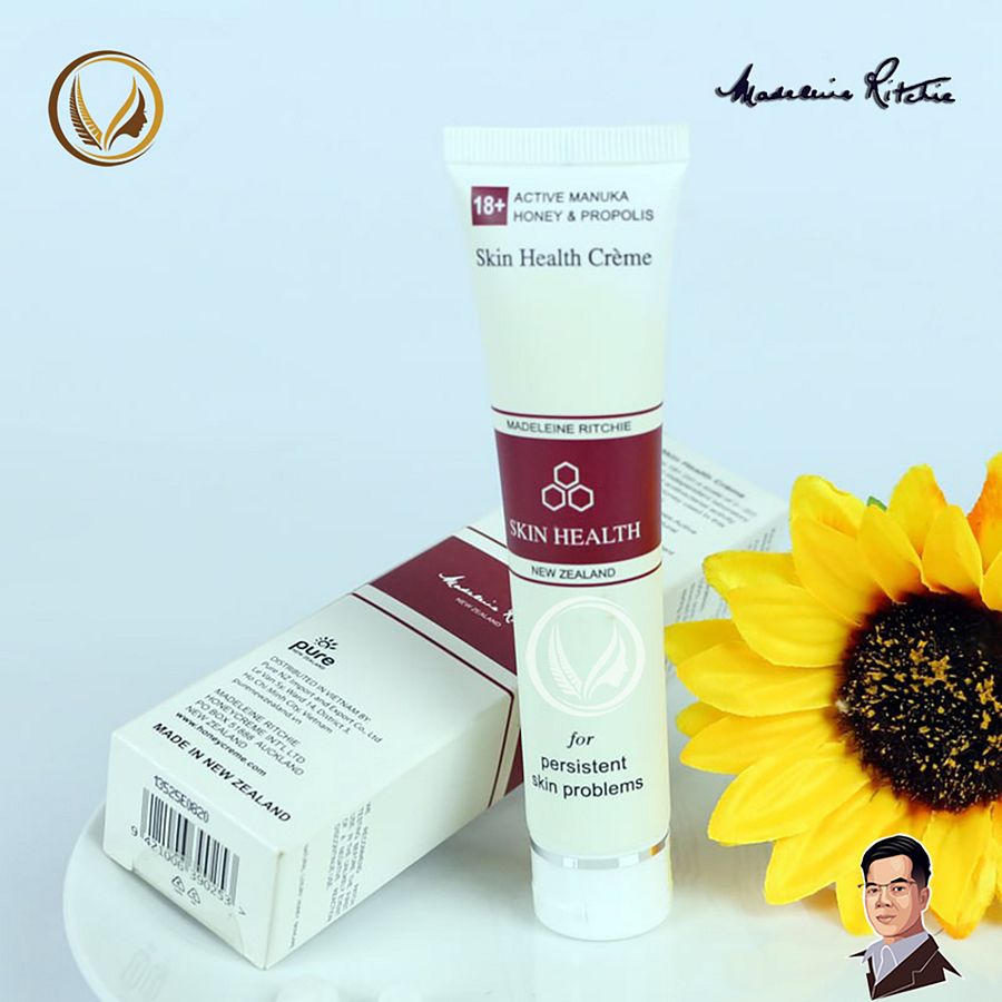 Kem trị mụn, viêm da mật ong Manuka 18+ Madeleine Ritchie Skin Health 40ml product image (2)