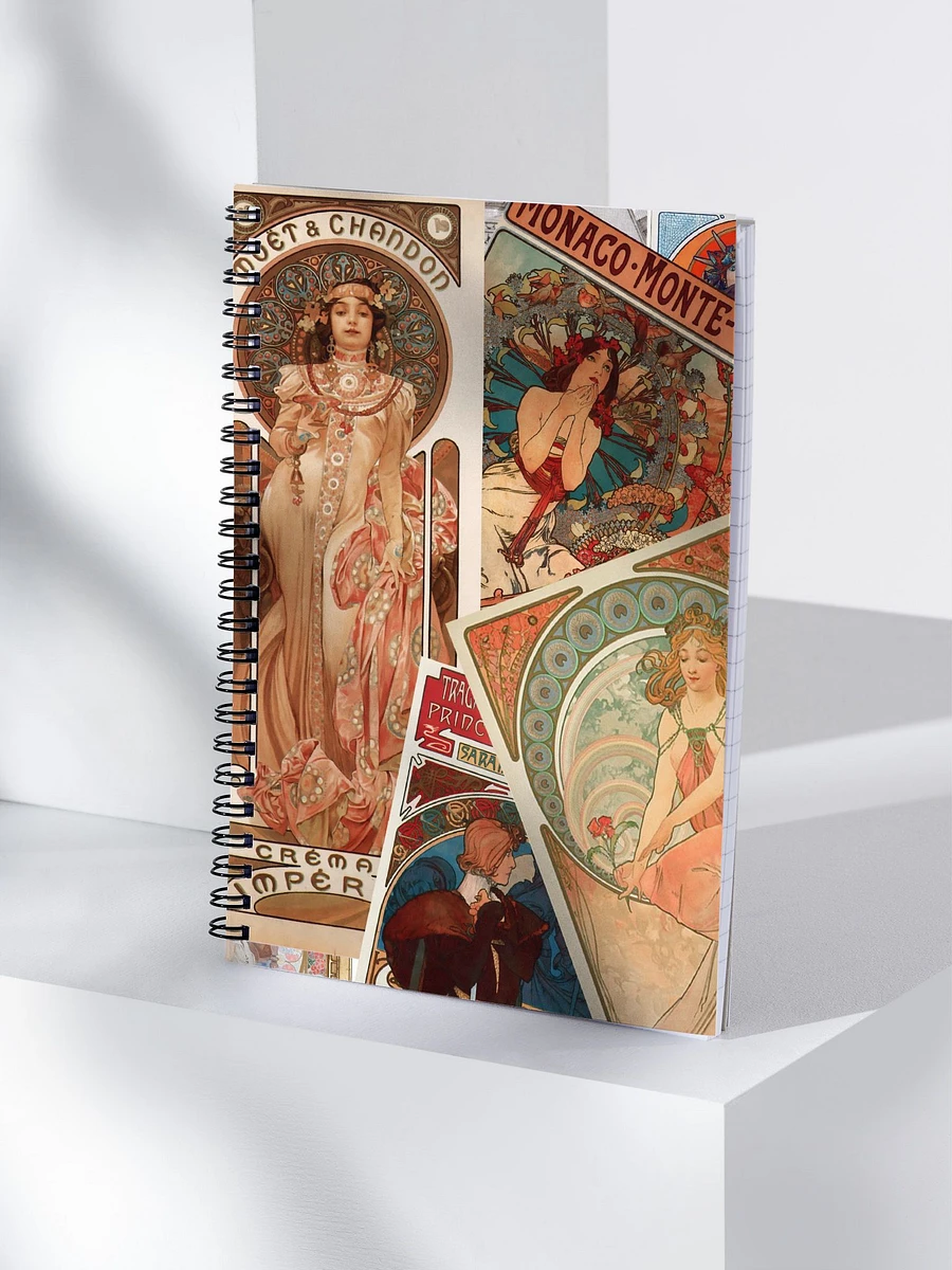 Vintage Mucha Print Notebook product image (8)