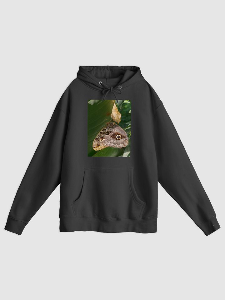 Tropical Owl Butterfly Unisex Pullover Hoodie product image (2)