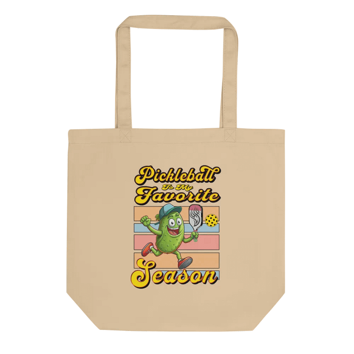 Pickleball Is My Favorite Season Enthusiast Tote Bag product image (1)