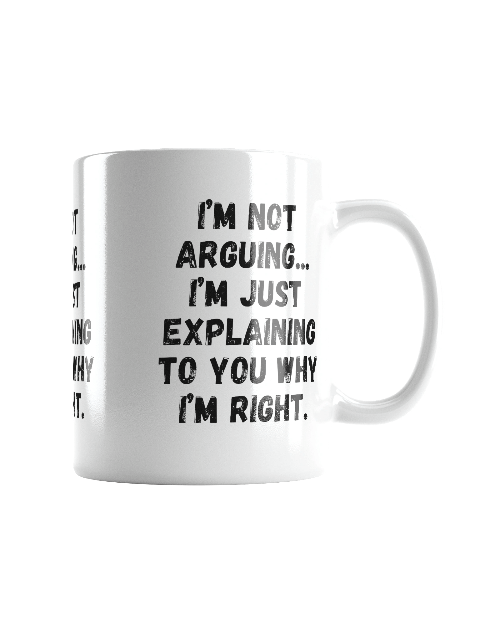 Not Confrontational Mug product image (1)