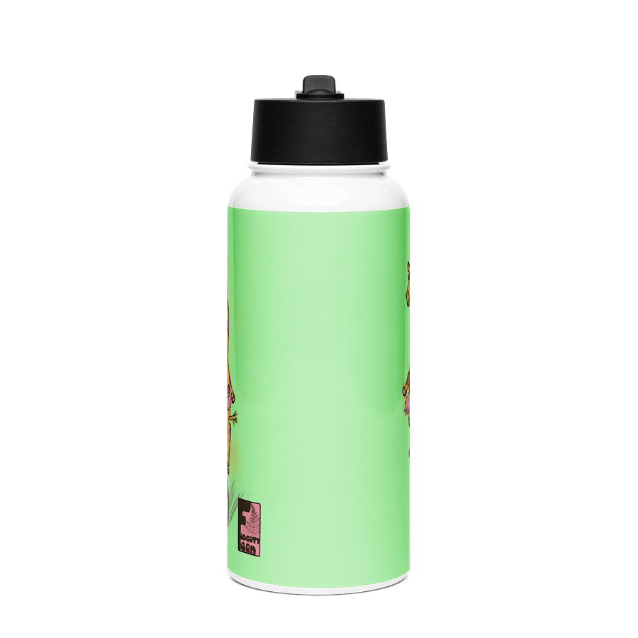 "It's My Party And I Can Cry If I Want To" Water Bottle With Screw Top And Straw product image (1)