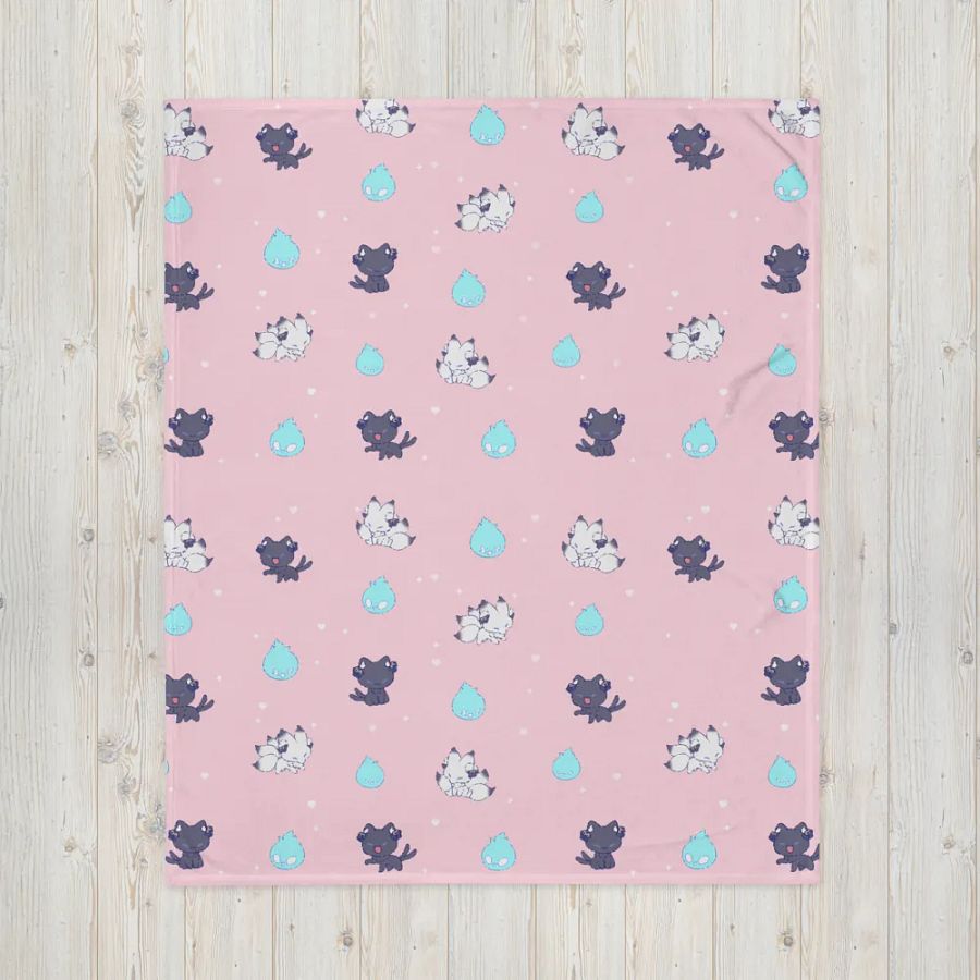 meiya, meinya & wisps blanket (pink) product image (4)