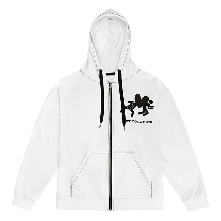 Lift Together Recycled Unisex Zip Hoodie product image (1)