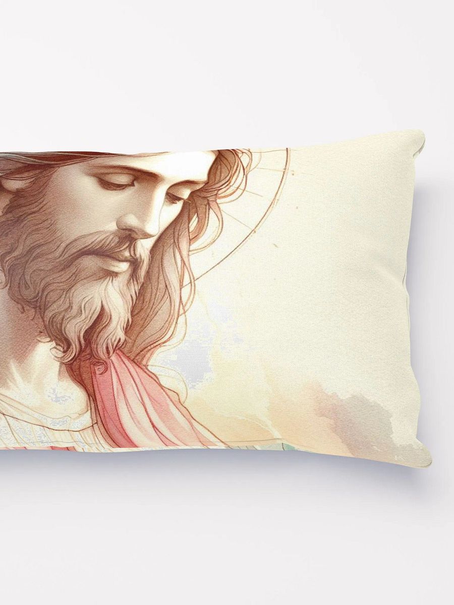 Pastel Jesus illustration All-Over Print Pillow product image (4)