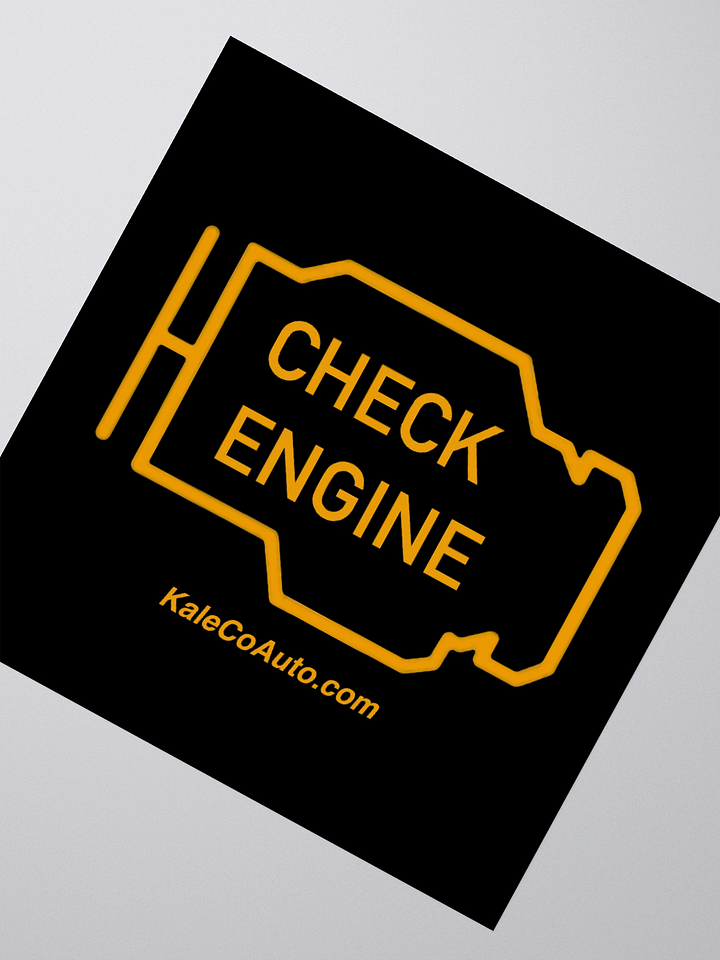 Check Engine Sticker product image (3)