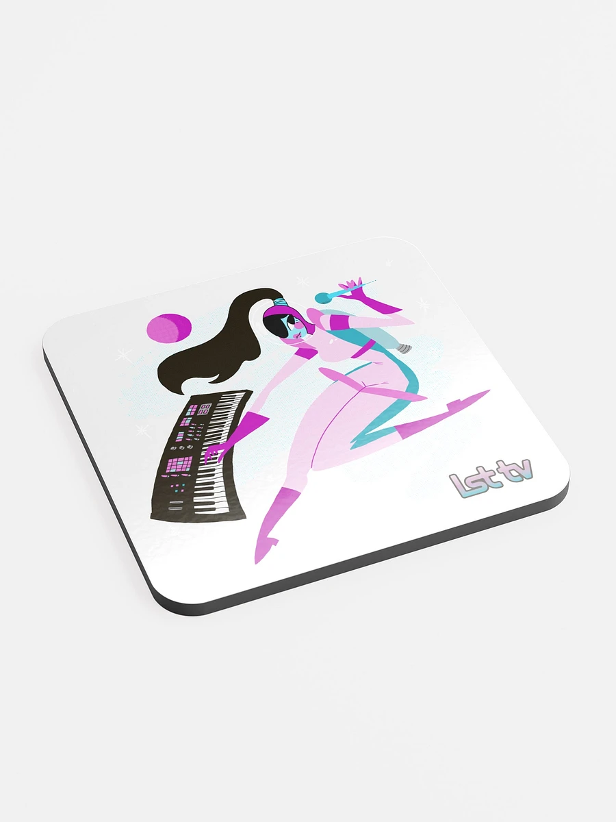 Astro-Synthpop Cutie Cork Coaster product image (2)