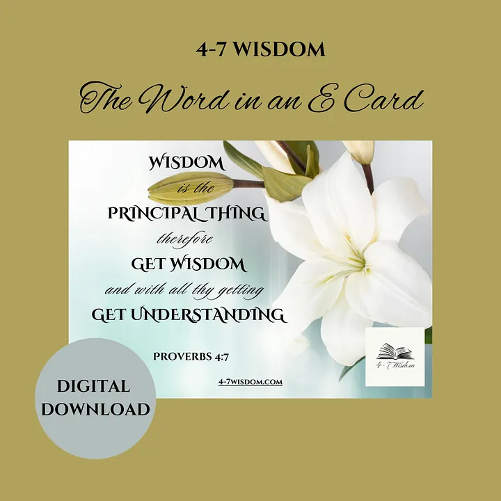 Wisdom E Card product image (1)