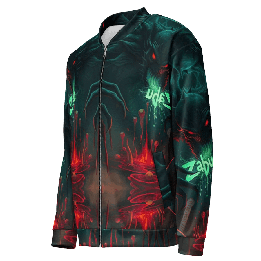 Neon Fantasy Menace Bomber Jacket product image (3)