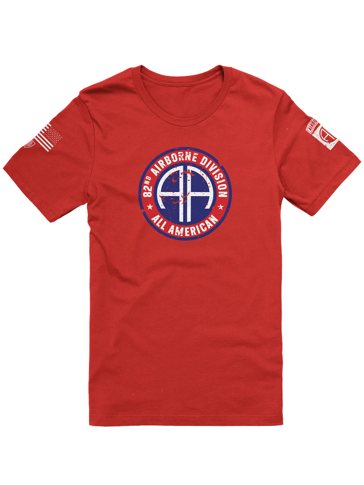 82nd Airborne Division - All American "Distressed" T-Shirt product image (4)