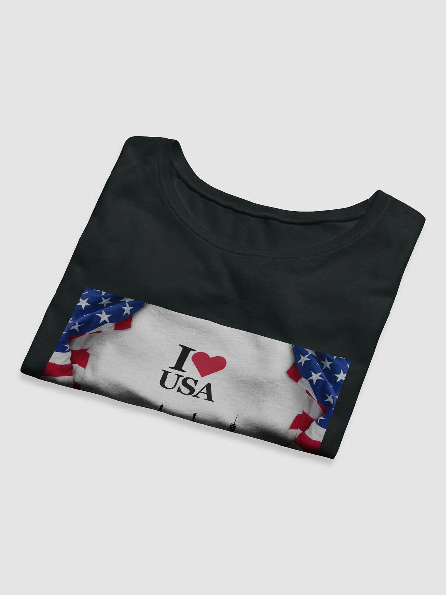 Patriotic Love Crop Tee product image (22)