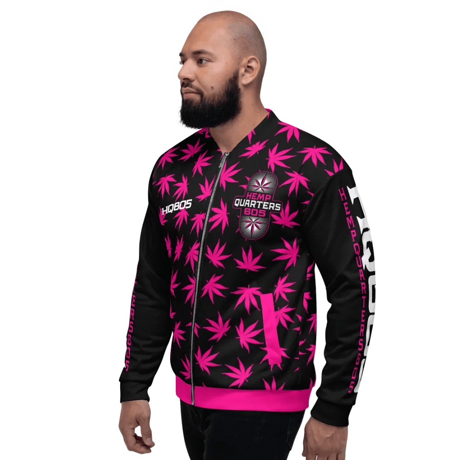 HempQuartes Pink Zip Up Jacket product image (4)