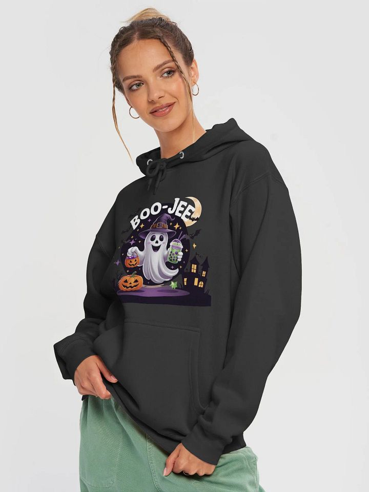Boo-Jee Ghost Halloween Premium Hoodie product image (7)