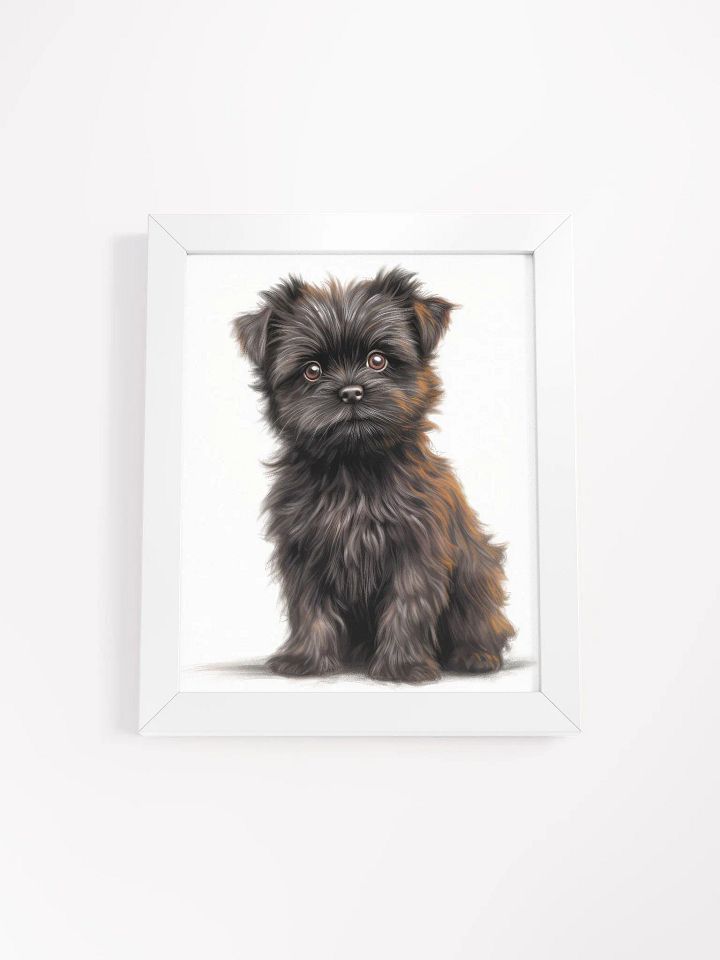 Affenpinscher Puppy Sitting Portrait Wall Art product image (1)
