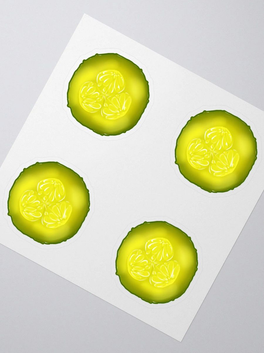 Pickle Slices Stickers product image (4)
