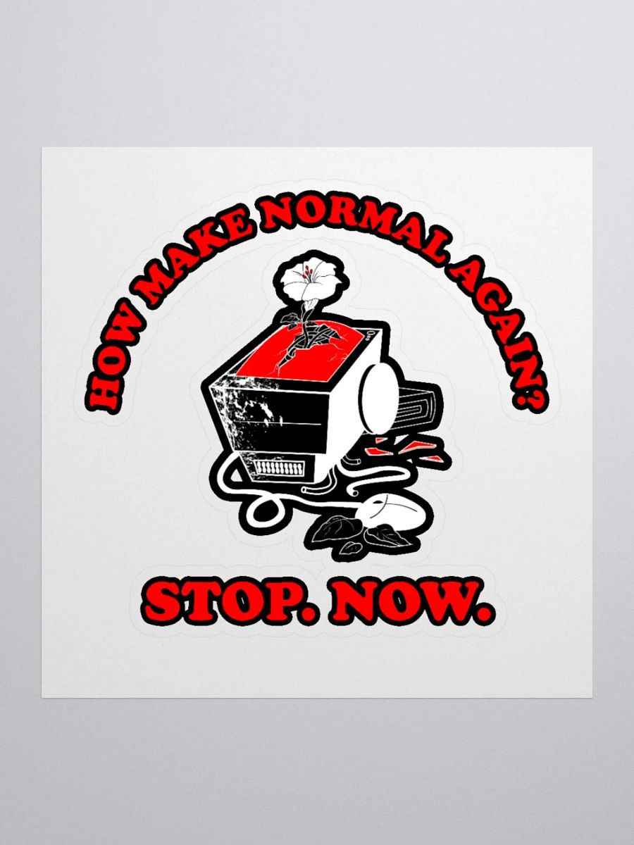 Normal Again?-Sticker product image (1)