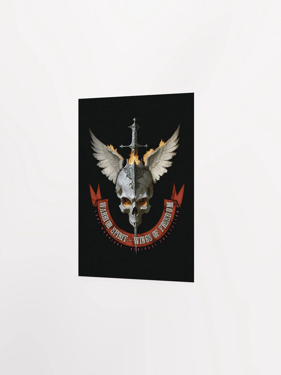 Warrior Spirit - Wings of Freedom ( Matte Paper Poster ) product image (2)