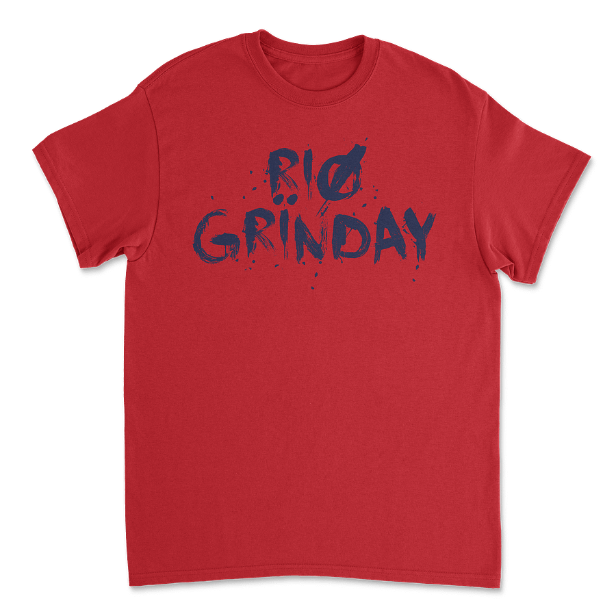 RIO GRINDAY YANK BLUE SCRIPT TEE product image (3)