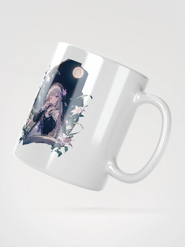 White Glossy Mug - Herta (Honkai Star Rail) product image (2)