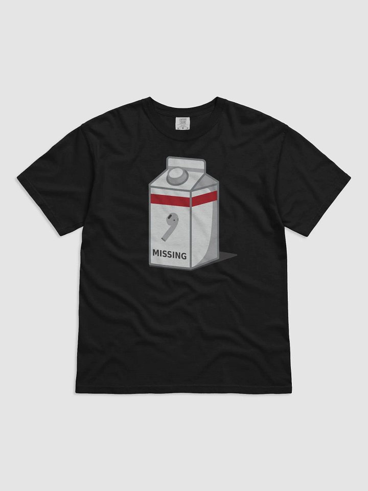 Missing Earbud Big Artwork Heavyweight Tee product image (6)