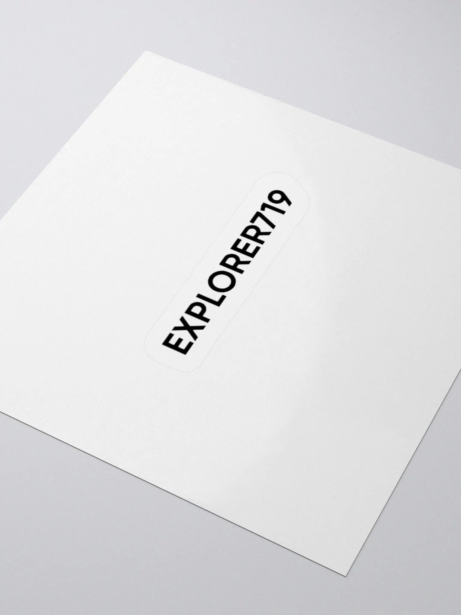 Explorer719 Logo Sticker product image (3)