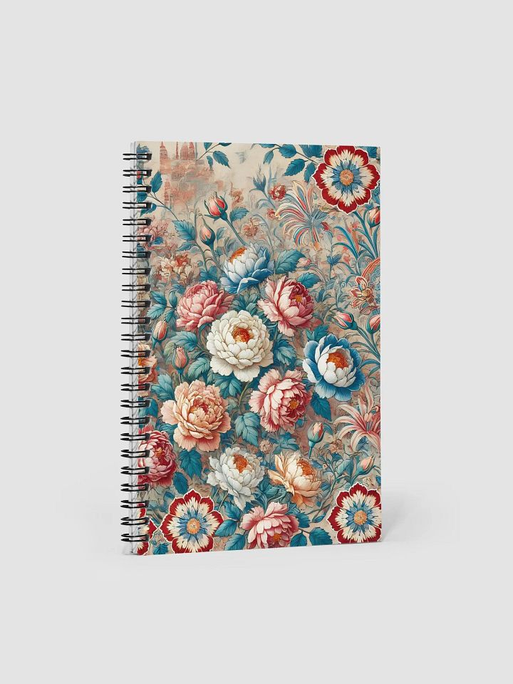 Royal Floral Spiral Notebook product image (1)
