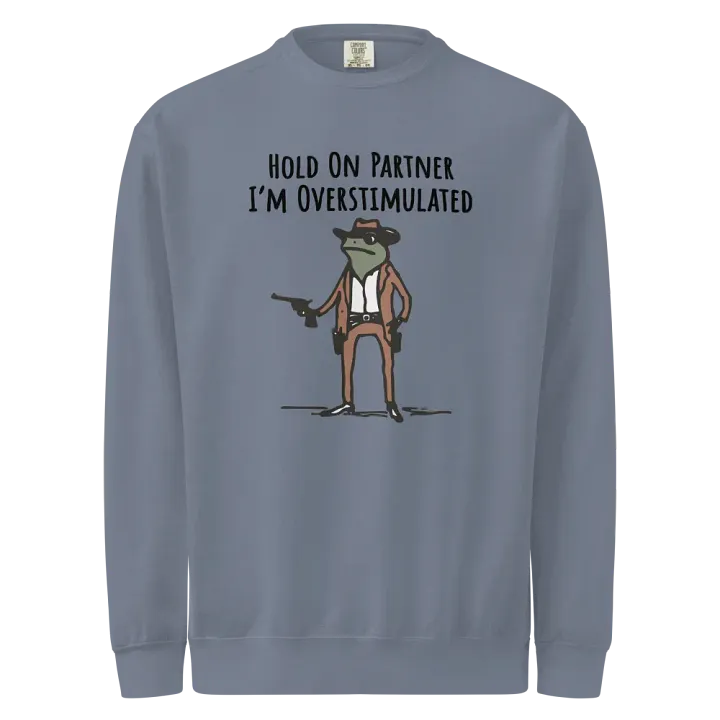 Noir Frog Sheriff Unisex Sweatshirt product image (6)