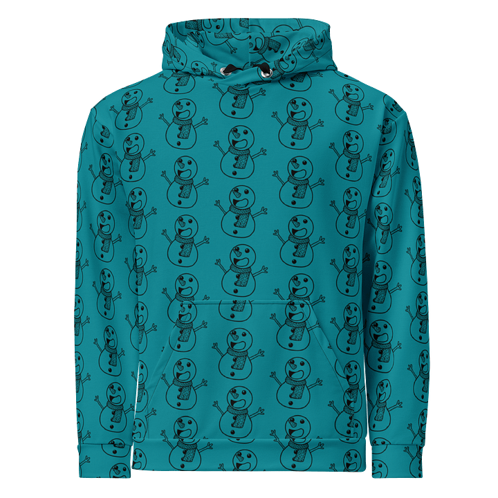 Happy Snowman Hoodie All-Over Print product image (1)