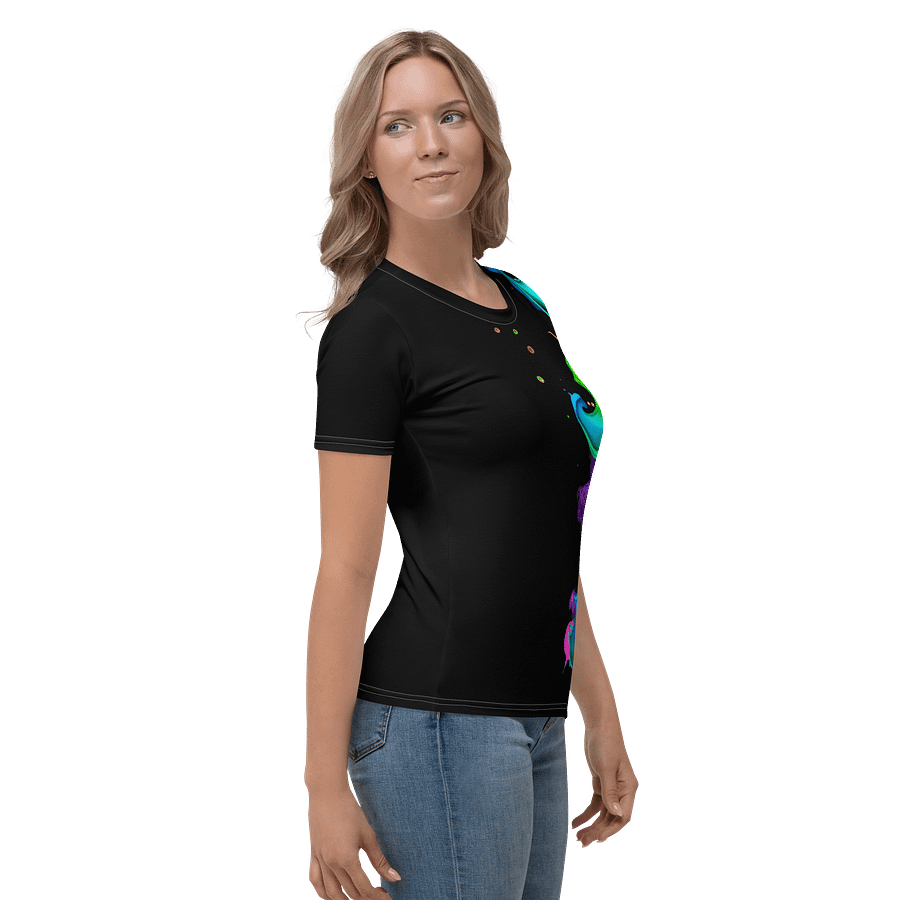 Vibrant Splash Ladies Tee product image (6)