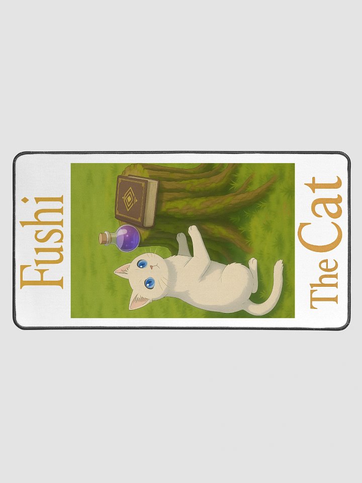 Frieren-style Fushi The Cat Deskmat product image (1)