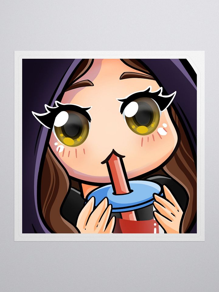 Sippin' Kool-Aid Cult Emote Sticker product image (1)