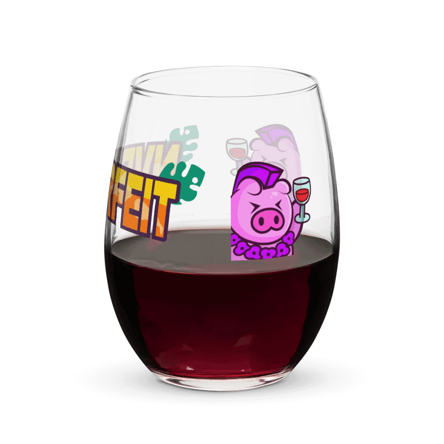 Aloha wine glass product image (7)