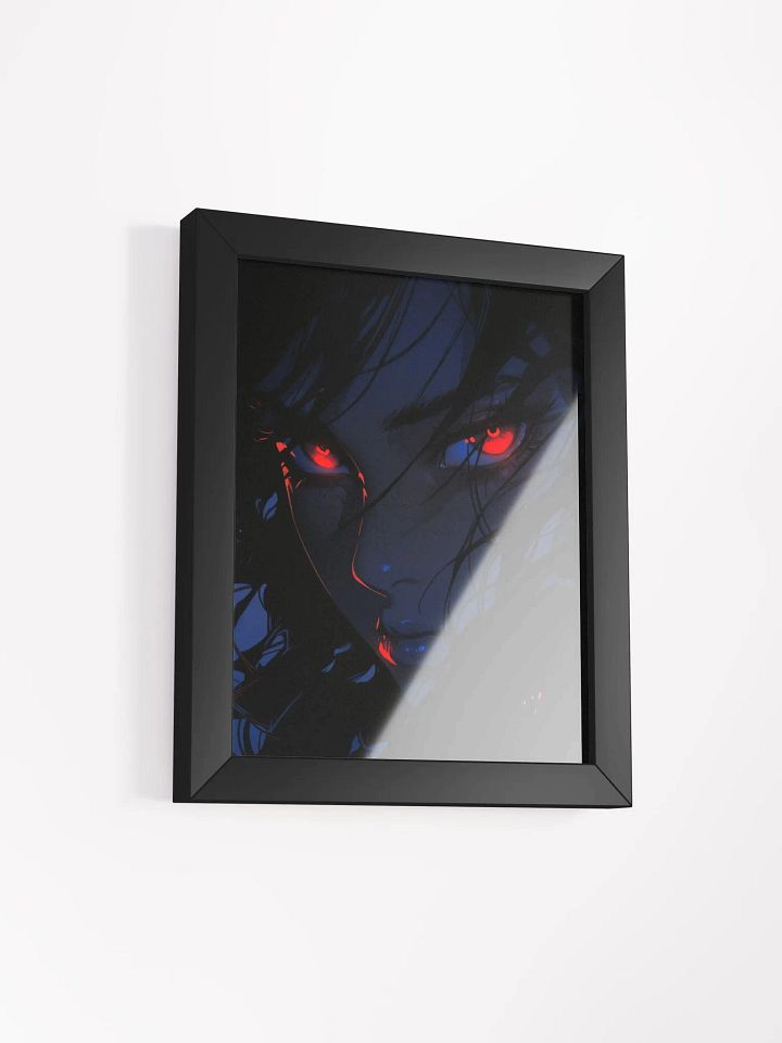Framed Crimson Gaze Matte Poster product image (25)