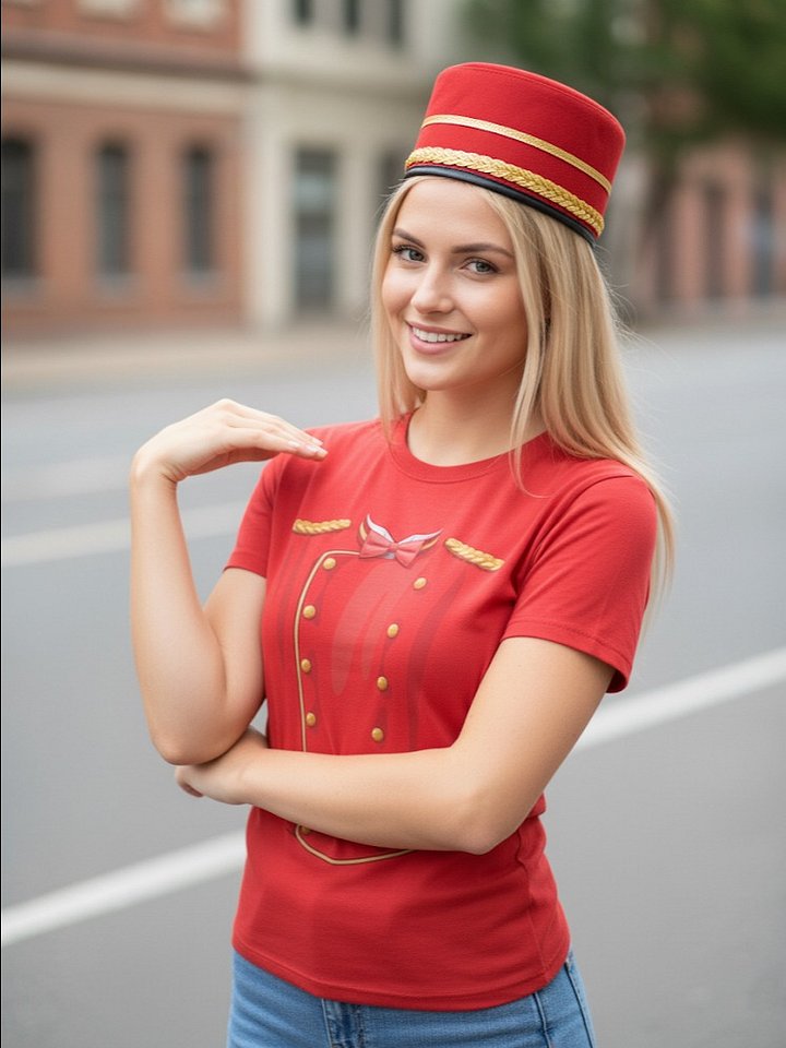 Vintage Bellhop Costume Tee product image (1)