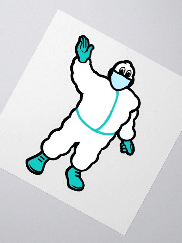 Dr Bibendum Kiss Cut Stickers product image (2)