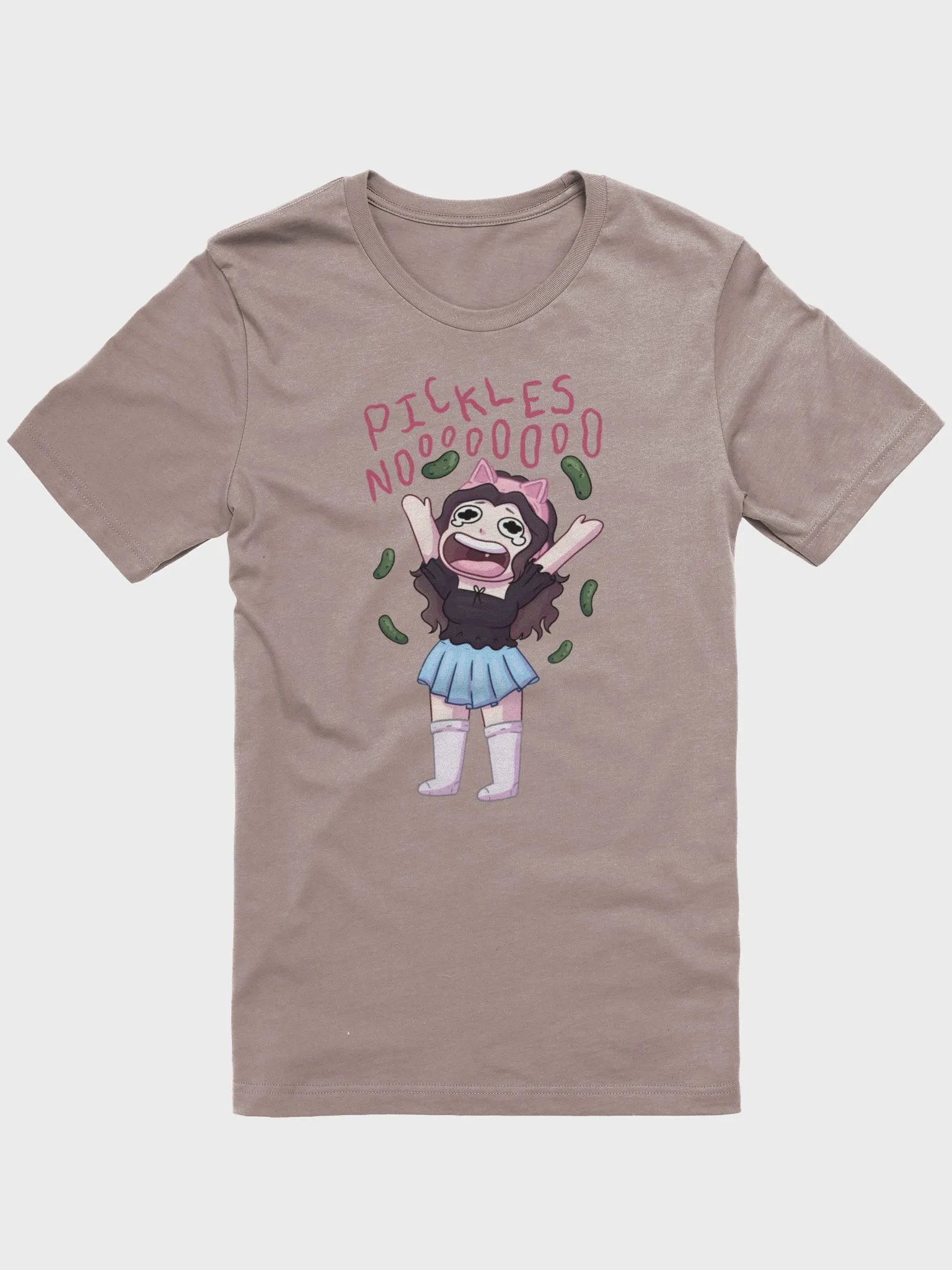 PICKLES NOOOOO Distressed T-Shirt product image (11)
