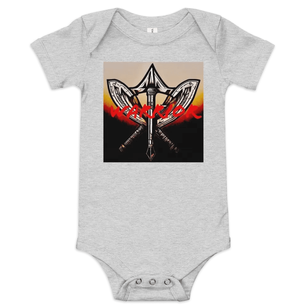 Warrior's Crest Baby Onesie product image (4)